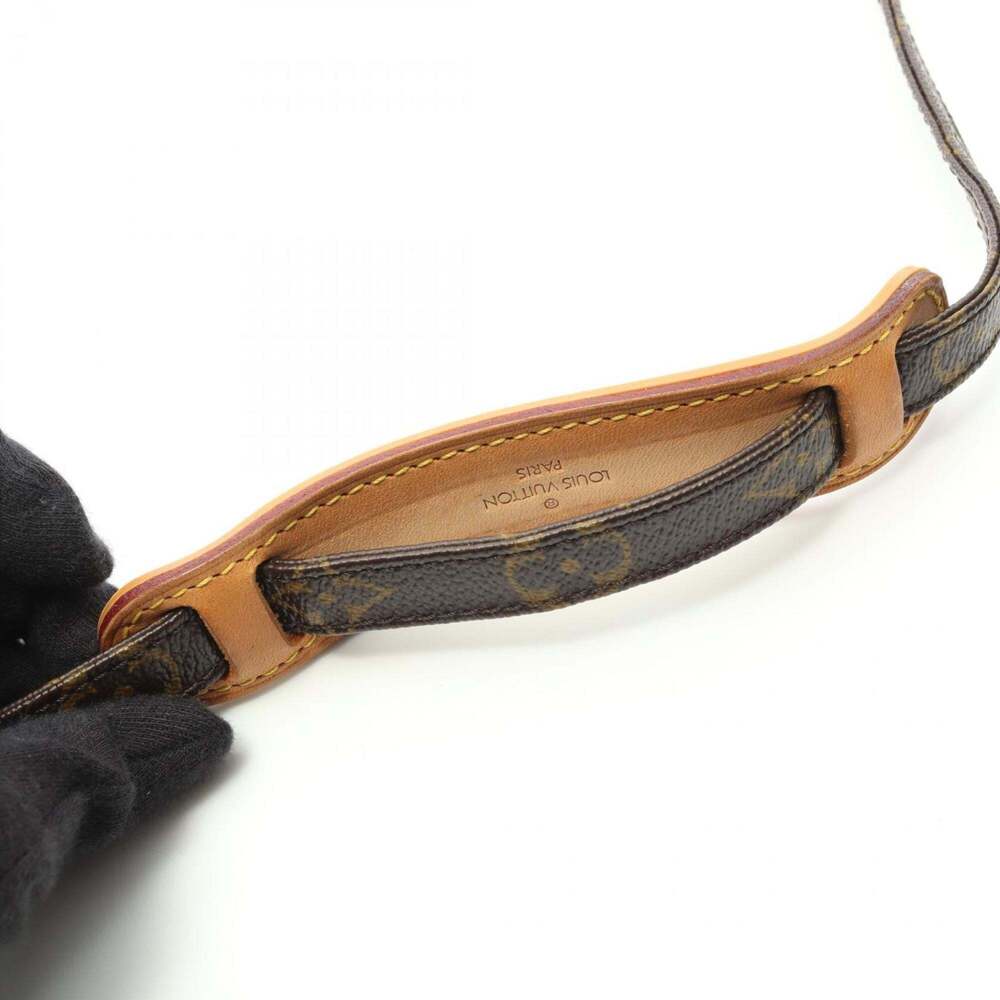 LOUIS VUITTON Brown Monogram Leather Shoulder Bag - Picture 9 of 9